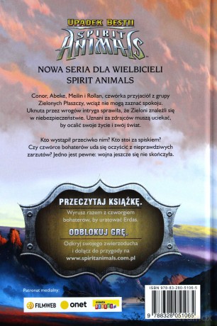 Serce Ziemi. Spirit animals. Upadek bestii (Tom 5) - Sarah Prineas [KSIĄŻKA]