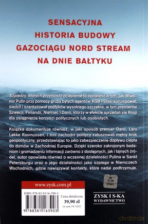 Szpiedzy, których przyniosło ocieplenie. Afera Nord Stream - Jens Hovsgaard [KSIĄŻKA]