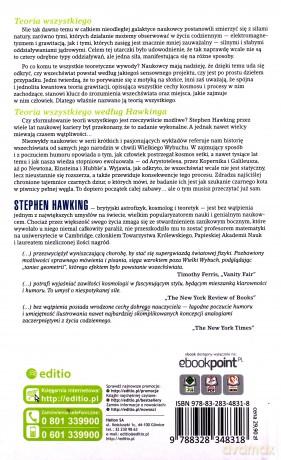 Teoria wszystkiego, czyli krótka historia wszechświata - Stephen W. Hawking [KSIĄŻKA]