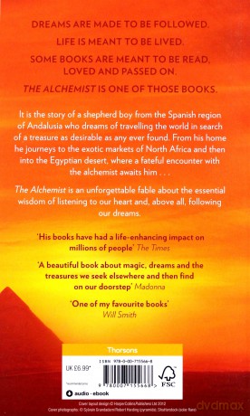 The alchemist - Paulo Coelho [KSIĄŻKA]