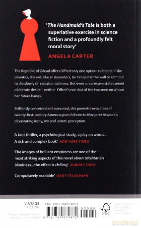 The handmaids tale - Margaret Atwood [KSIĄŻKA]
