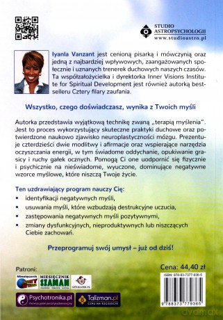 Uwolnij się od cierpienia. Uzdrawianie głębokich wzorców myślowych poprzez afirmacje modlitwy i techniki terapeutyczne - Iyanla Vanzant [KSIĄŻKA]