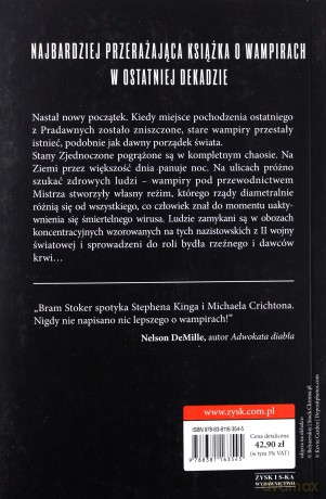 Wieczna noc - Guillermo Del.Toro [KSIĄŻKA]