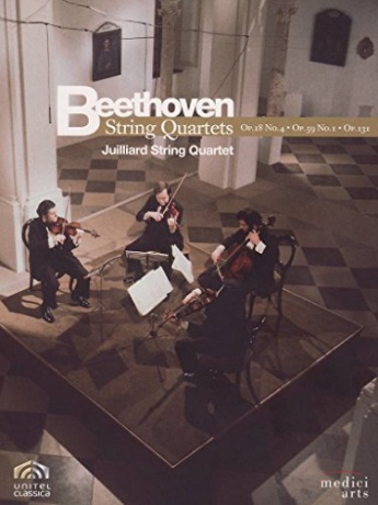 Juillard String Quartet: Beethoven String Quartets 4 - 7 - 14 [DVD]