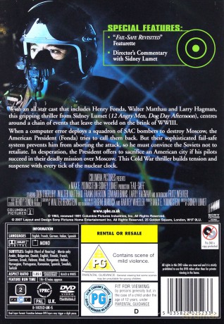 Fail Safe (Czerwona Linia) [DVD]