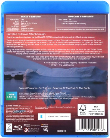 Frozen Planet (Lodowa planeta) (BBC) [3xBlu-Ray]