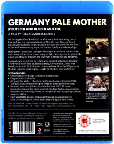 Germany. Pale Mother [Blu-Ray]
