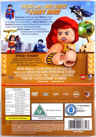 Lego Batman Justice League Vs Bizarro [DVD]