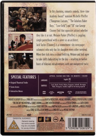 Szczęśliwy dzień (One Fine Day) [DVD]