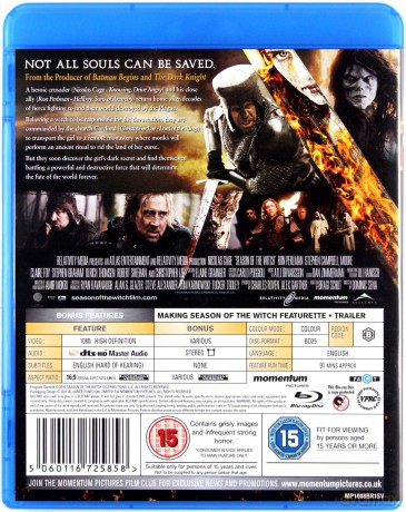 Season Of The Witch [Blu-Ray]