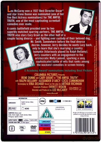 The Awful Truth [DVD]