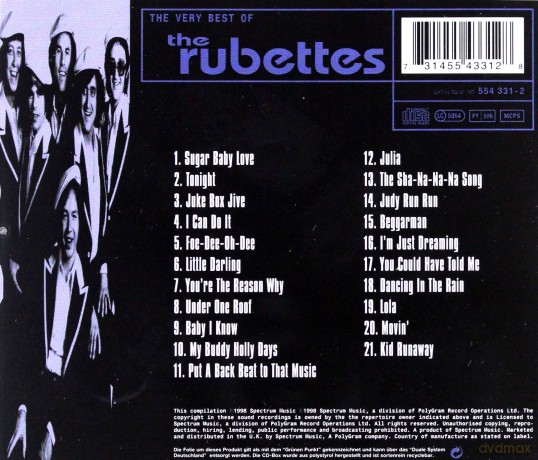 The Rubettes: The Very Best Of [CD]