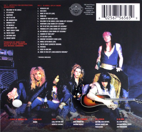 Guns'n'Roses: Appetite For Destruction (Deluxe) (Limited) [2CD]