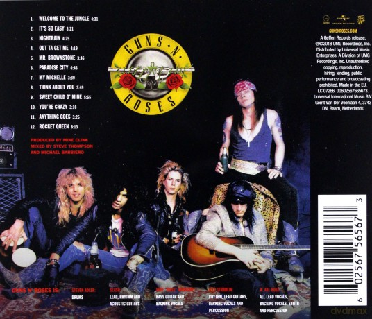 Guns'n'Roses: Appetite For Destruction (Remastered) [CD]