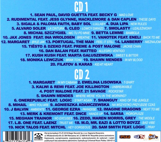 Hity Na Czasie Lato 2018 [2CD]