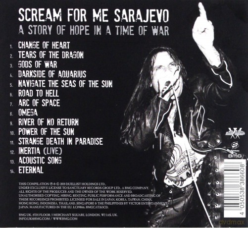 Bruce Dickinson: Scream For Me Sarajevo [CD]