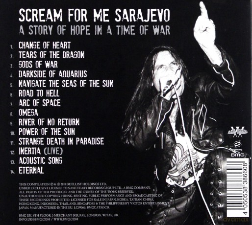Bruce Dickinson: Scream For Me Sarajevo [CD]
