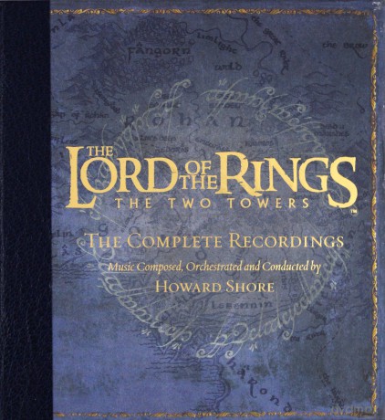 The Lord Of The Rings: The Two Towers soundtrack (Howard Shore) [3CD]+[Blu-Ray]