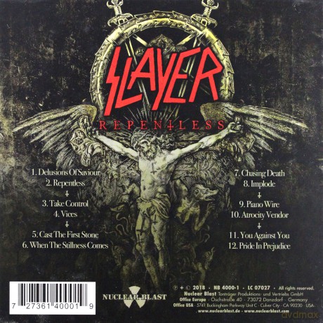 Slayer: Repentless [BOX] [6xWinyl]