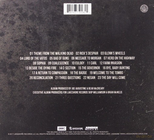 The Walking Dead soundtrack (Bear McCreary) (digipack) [CD]