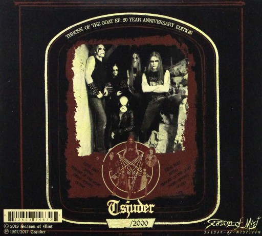 Tsjuder: Throne Of The Goat 1997-2017 (ecopack) [CD]