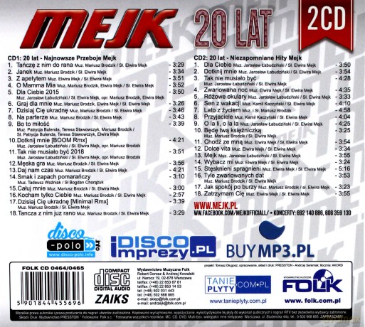 Mejk: 20 Lat [2CD]