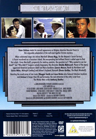 Evil Under The Sun [DVD]