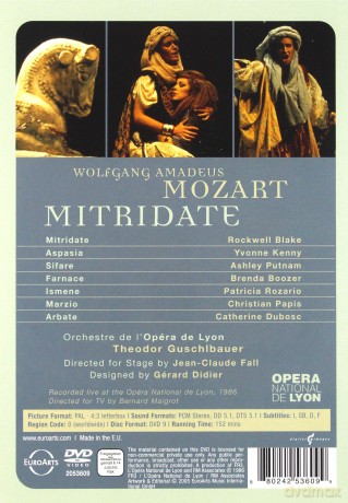 Guschlbauer - Opera De Lyon: Mozart - Mitridate [DVD]