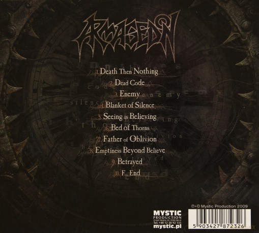 Armagedon: Death Then Nothing (digipack) [CD]
