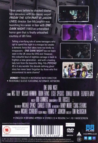 One Dark Night [DVD]