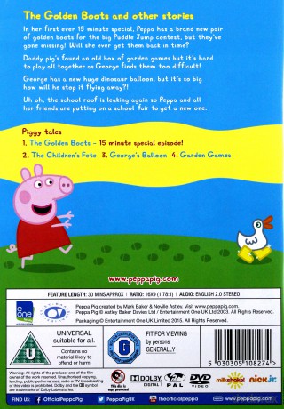 Peppa Pig The Golden Boots [DVD]