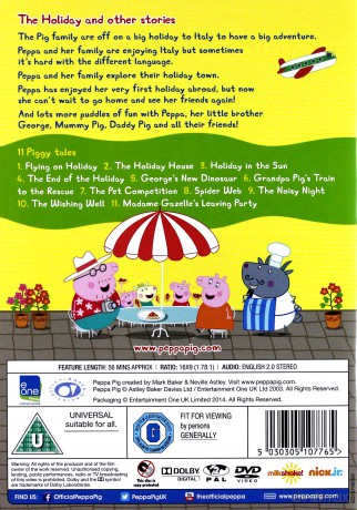 Peppa Pig The Holiday And Other Stories [DVD]