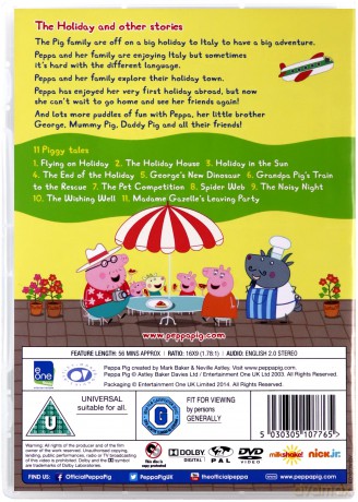 Peppa Pig The Holiday And Other Stories [DVD]