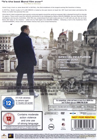 007 James Bond Skyfall [DVD]