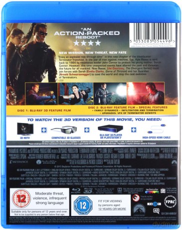 Terminator Genisys [Blu-Ray 3D]+[Blu-Ray]