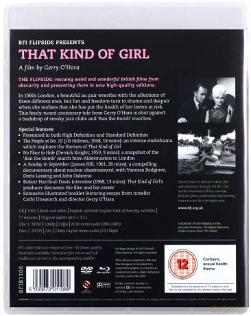 That Kind Of Girl [Blu-Ray]+[DVD]