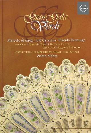 Domingo - Carrearas - Metha: Verdi - Opera Arias - Gran Gala Di Verdi - Maggio Musicale Fiorentino [DVD]