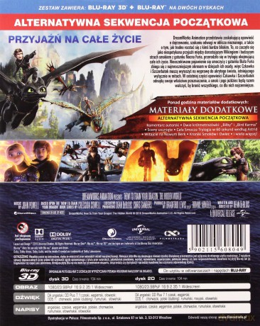 Jak wytresować smoka 3 [Blu-Ray 3D]+[Blu-Ray]