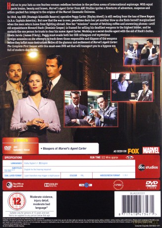 Marvel's Agent Carter Season 1 (Agentka Carter Sezon 1) [2DVD]