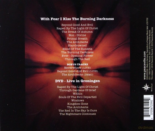 At The Gates: With Fear I Kiss The Burning Darkness Special Edition [CD]+[DVD]