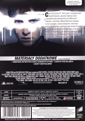 Dziewczyna w sieci pająka [DVD]