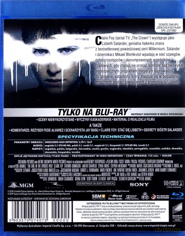 Dziewczyna w sieci pająka [Blu-Ray]