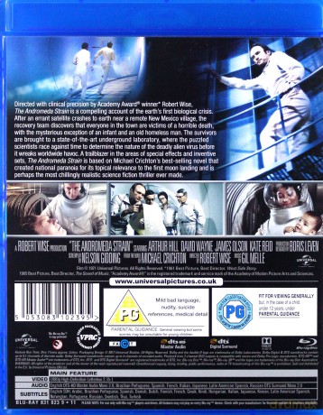 The Andromeda Strain (Andromeda znaczy śmierć) [Blu-ray]