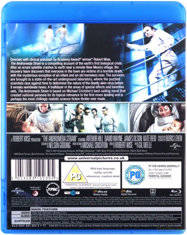The Andromeda Strain (Andromeda znaczy śmierć) [Blu-ray]