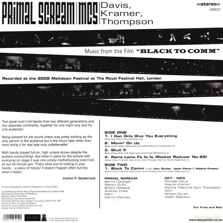 Primal Scream: Black To Comm [Winyl]