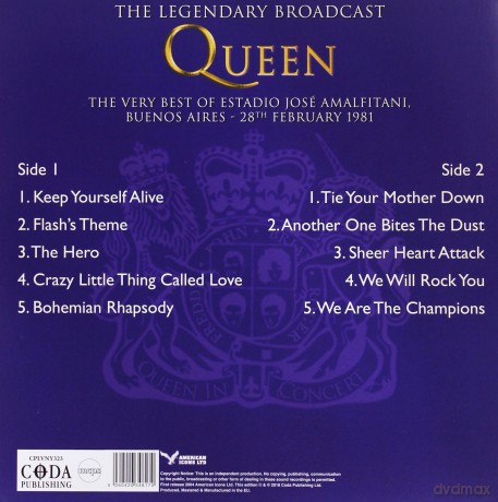 Queen: We Will Rock Buenos Aires (Purple) [Winyl]