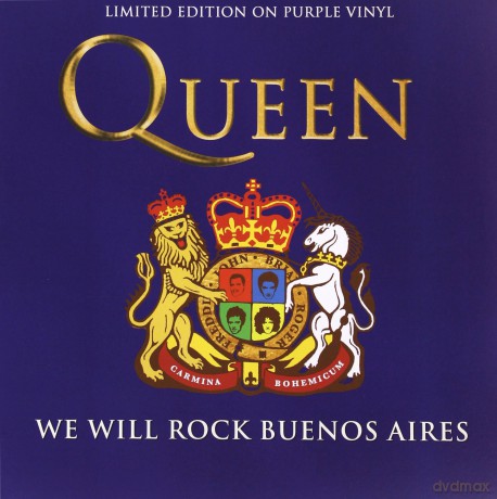 Queen: We Will Rock Buenos Aires (Purple) [Winyl]