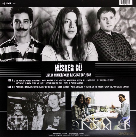 Husker Du: Live in Minneapolis August 28t [Winyl]