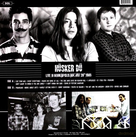 Husker Du: Live in Minneapolis August 28t [Winyl]