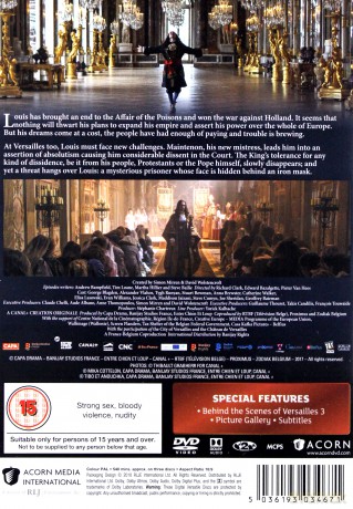 Versailles Season 3 (Wersal. Prawo krwi Sezon 3) [2DVD]